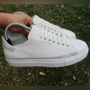 Axel Arigato Women's Clean 90 White Leather Sneakers Sz 8.5